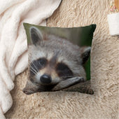 Buitengewoon Cute Baby Raccoon Kussen (Deken)