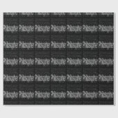 buitengewoon filosoof cadeaupapier (Vlak)