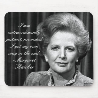Buitengewoon geduldig - Mrs Thatcher Muismat