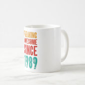 Buitengewoon Geweldig Sinds 1989 Koffiemok (Voorkant rechts)