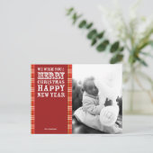 Buitengewoon Happy Holiday Photo Briefkaart (Staand voorkant)