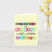 Buitengewoon Kaart (Gele Bloem)