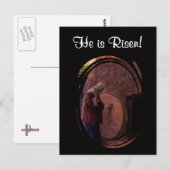 Buitengewoon Mary Magdalene bij Jezus Lege Tomb Briefkaart (Voorkant / Achterkant)