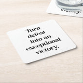 Buitengewoon Onderzetter overgebleven papier (Schuin)