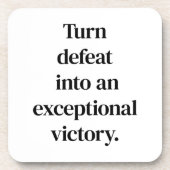 Buitengewoon overgebleven hard Onderzetter van kun (Voorkant)