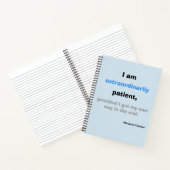 Buitengewoon patiëntennotebook notitieboek (Binnen)