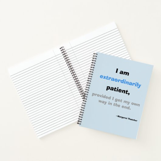 Buitengewoon patiëntennotebook notitieboek (Binnen)