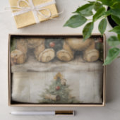 Buitengewoon Schattige kerstteddyberen Tissuepapier (Geschenk)