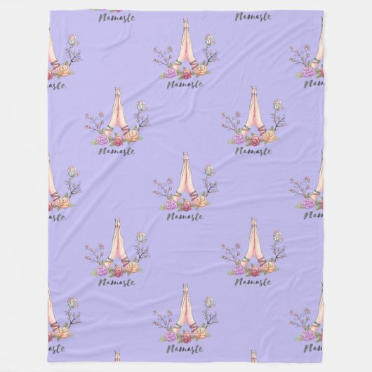 Buitengewoon Spiritueel symboolpatroon 4 Fleece Deken (Voorkant)