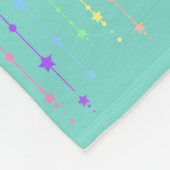 Buitengewoon Spiritueel symboolpatroon 7 Fleece Deken (Hoek)