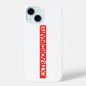 Buitengewoon stempel Case-Mate iPhone case (Achterkant)