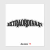 Buitengewoon Sticker (Vel)