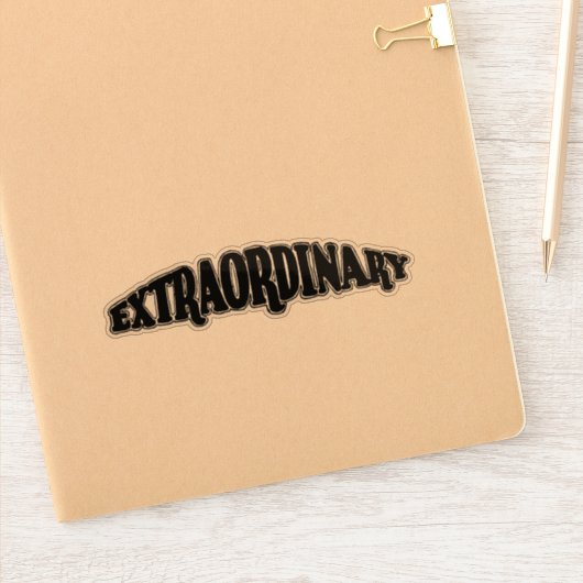 Buitengewoon Sticker (Notitieboek)