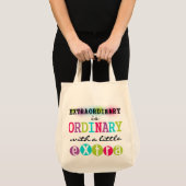 Buitengewoon Tote Bag (Voorkant (product))