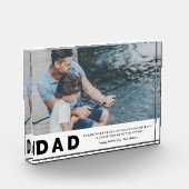 Buitengewoon Vaderdag fotoblok (Links)