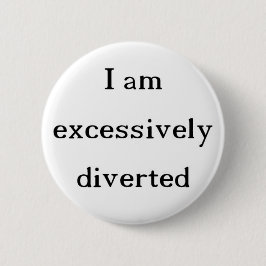 Buitengewoon verdeelde knop ronde button 5,7 cm