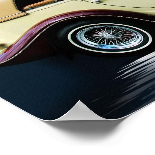 Buitengewoon  voertuig poster (Hoek)