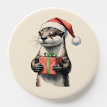 Buitengewoon vreugdevolle kerstvakantie Pop Socket