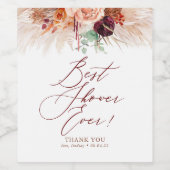 Buitengewoon Vrijgezellenfeest zonder gevoel Harte Wijn Etiket (Enkel label)