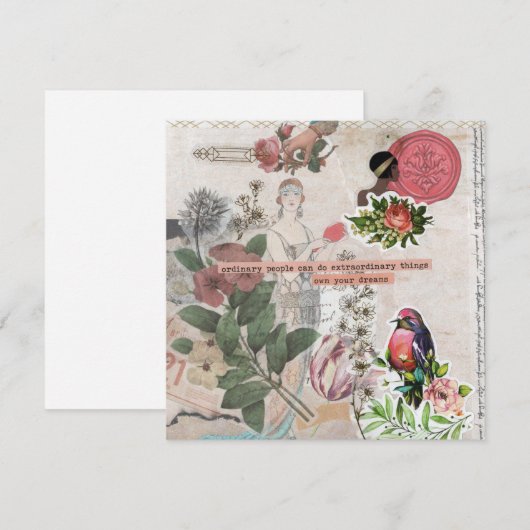 Buitengewoon Wenskaart voor droomflats (Voorkant / Achterkant)