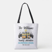  buitengezinskammer RV Van Road Trip Tote Bag (Achterkant)
