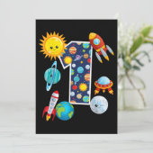 Buitengoosterplijn 1 jaar oude 1e verjaardag P Kaart (Staand voorkant)