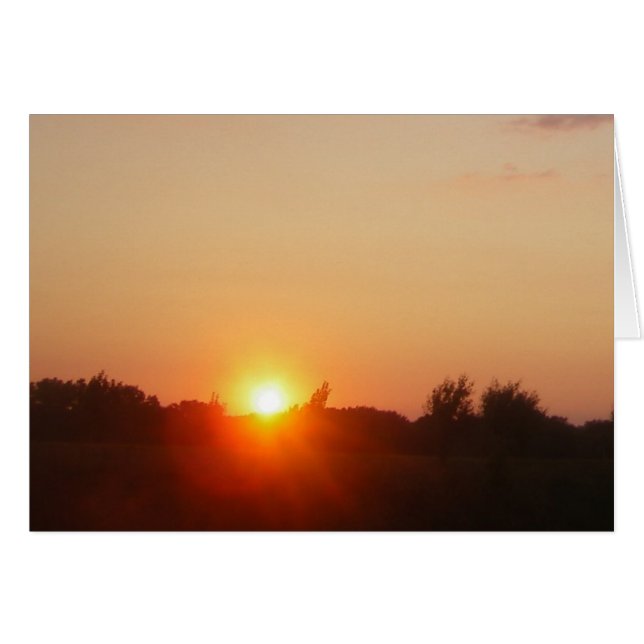 Buitengordeloze kaart (Voorkant Horizontaal)