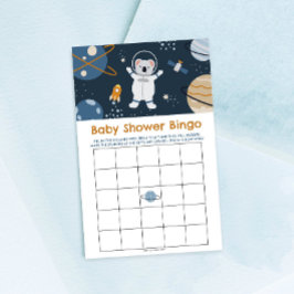 Buitengrens Baby shower Bingo Game