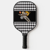 Buitengrenzen Astronaut Pickleball Paddle (Achterkant)