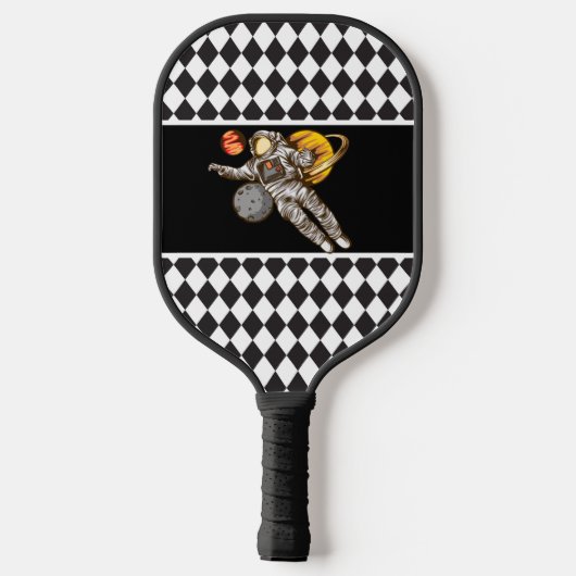 Buitengrenzen Astronaut Pickleball Paddle (Achterkant)