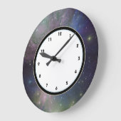 Buitengrenzensterrenstelsel, sterren en nebula-ast grote klok (Hoek)