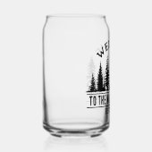 Buitenkamp Gepersonaliseerde Familie Cabine Naam Blikvorm Glas (Rechts)