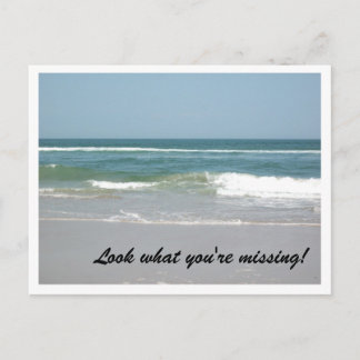 Buitenkant Banks Post Card Ocean Scene Briefkaart