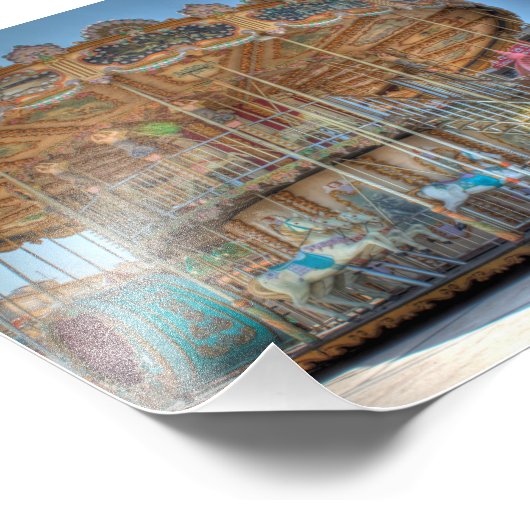  buitenkant Carousel Foto Afdruk (Hoek)