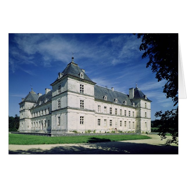 buitenkant van het Chateau, ingebouwd c.1546 (Voorkant Horizontaal)