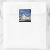 buitenkant van het Kanaal, ingebouwd c.1546 Vierkante Sticker (Tas)