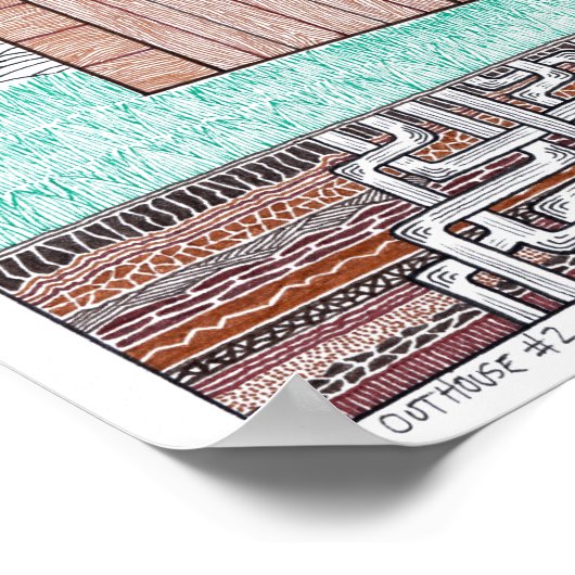 Buitenkast #2 Poster (Hoek)