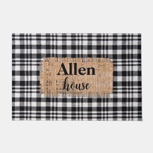 Buitenklep voor voordeur, welkom mat voor veranda (Voorkant)