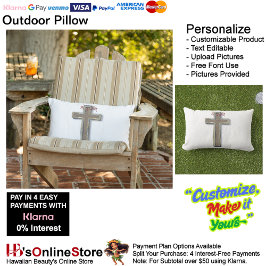 Buitenkussen met Witte Achtergrond