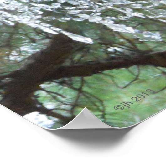 Buitenlandelijke uitwijkluchters in de wijnbouw poster (Hoek)