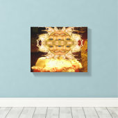 Buitenlands Feestje Canvas Afdruk (Insitu (Houten vloer))