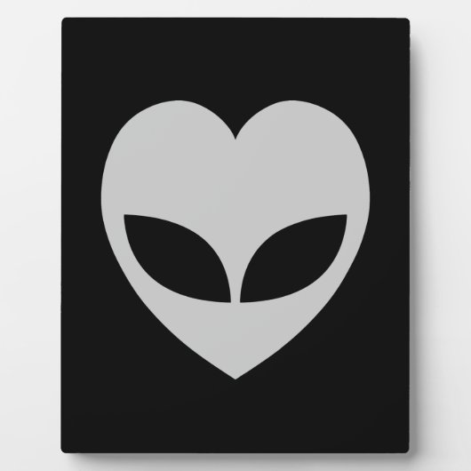Buitenlands Hart Plaque Fotoplaat (Voorkant)