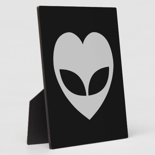 Buitenlands Hart Plaque Fotoplaat (Zijkant)