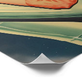 Buitenlands Muur Kunst Sci Fi Poster Printbare Bui (Hoek)
