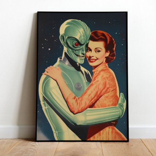 Buitenlands Muur Kunst Sci Fi Poster Printbare Bui