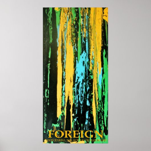 BUITENLANDS POSTER (Voorkant)