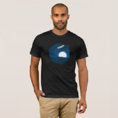 Buitenlands ruimteschip landt t-shirt (Voorkant volledig)