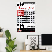 BUITENLANDSE AIDS POSTER (Thuiskantoor)