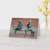 Buitenlandse bezoeker dag 1. kaart (Gele Bloem)