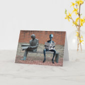 Buitenlandse bezoeker dag 2. kaart (Gele Bloem)